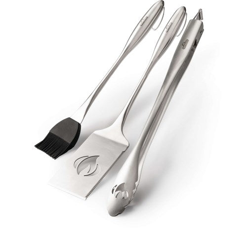Ensemble de 3 ustensiles pro en acier inoxydable
