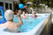 * Spa de nage