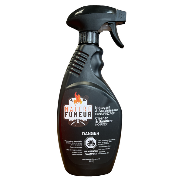 Nettoyant et Assainissant sans rinçage (maitre fumeur)