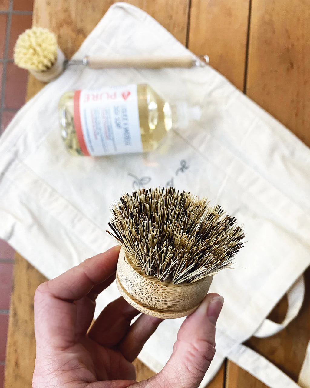 Tête rechargeable pour la brosse pure