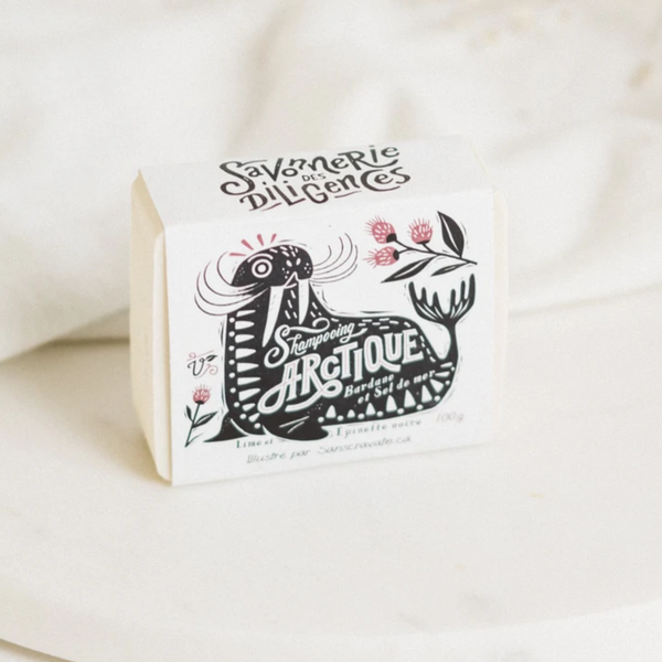 Shampooing artique (bardane et sel de mer) Vegan