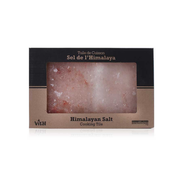 Cuisson sur planche de sel Himalaya