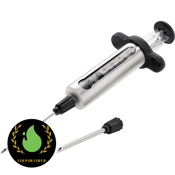 Ensemble de seringues à marinades en Acier Inoxydable