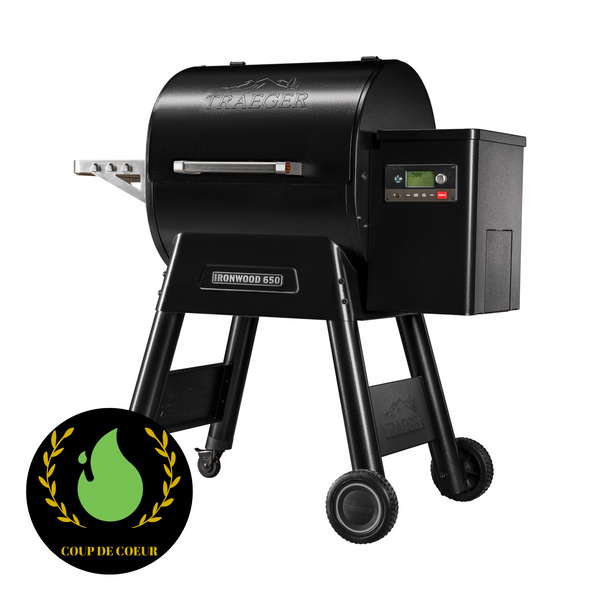 BBQ/Fumoir aux granules Ironwood 650