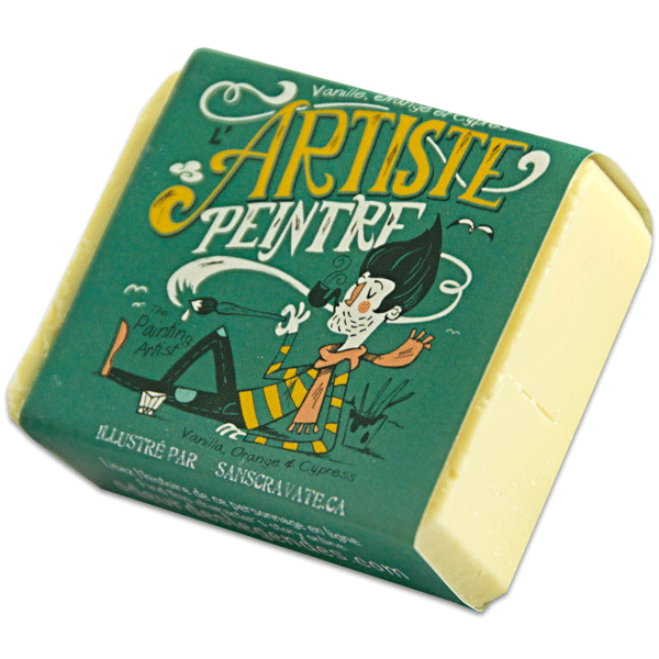 L'ARTISTE PEINTRE - Savon Vanille, orange et cyprès