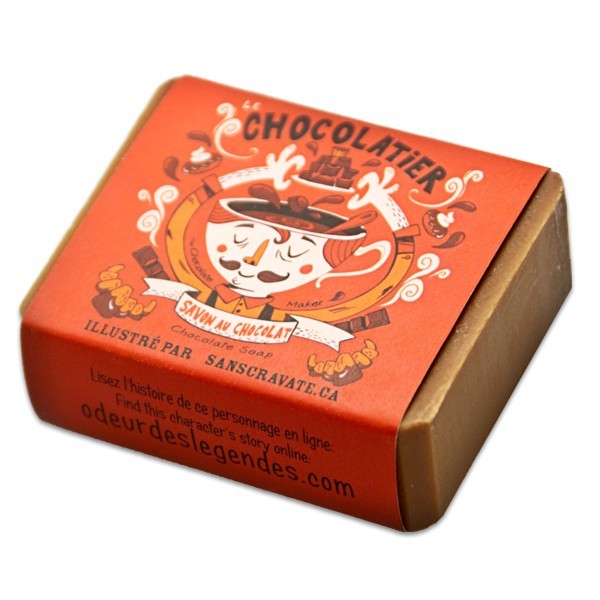 LE CHOCOLATIER - Savon au chocolat à l'huile d'olive