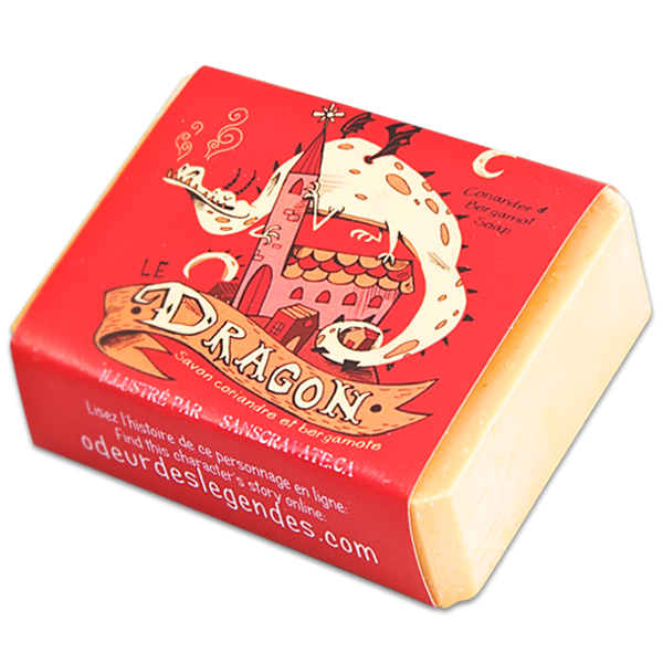 LE DRAGON - Savon coriandre et bergamote