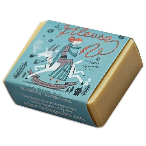LA FILEUSE - Savon lait de chèvre et amande amère