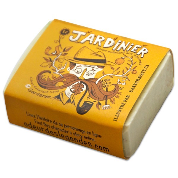 LE JARDINIER - Savon exfoliant aux agrumes