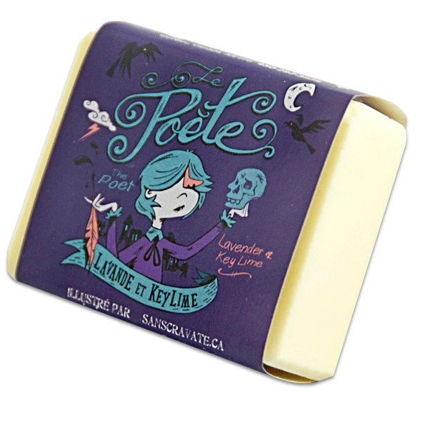 LE POÈTE - Savon lavande et key lime