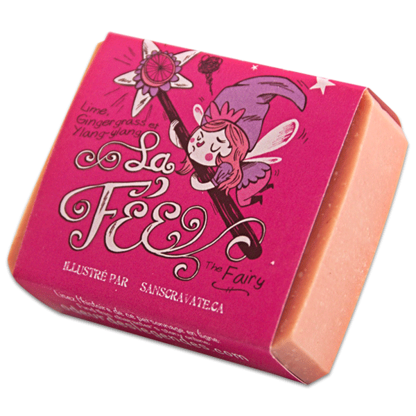 LA FÉE - Savon à la lime, gingembre et ylang-ylang