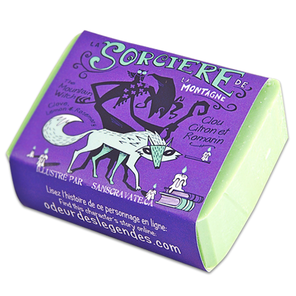LA SORCIÈRE DE LA MONTAGNE - Savon clou, citron et romarin