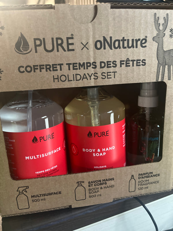 Coffret temps des fêtes