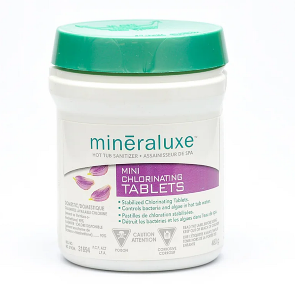 Chlore tablettes mineraluxe