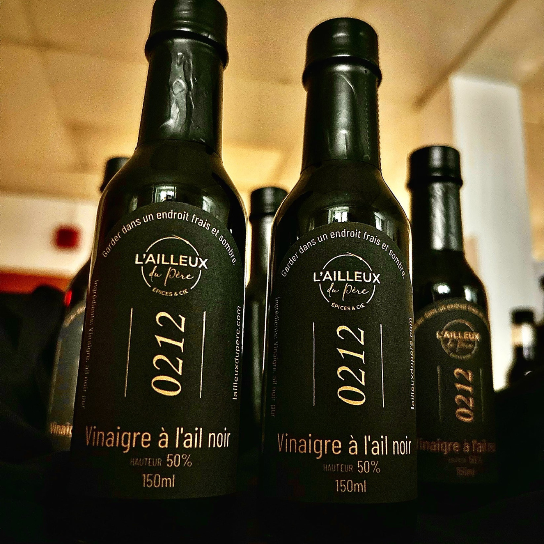 Vinaigre ail noir 50%