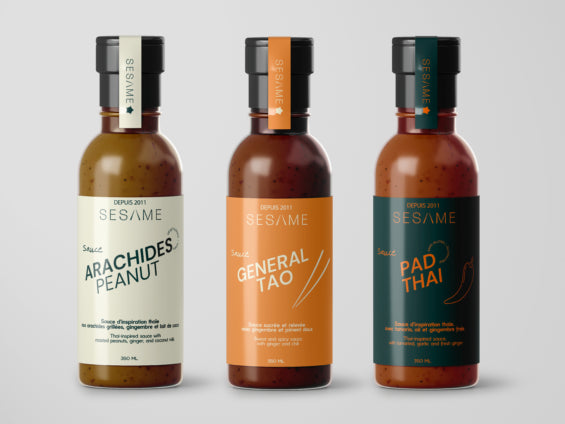 sauce Sesame : General Tao , Pad thai et Arachides